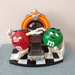 M&M's Red and Green Jukebox Toy